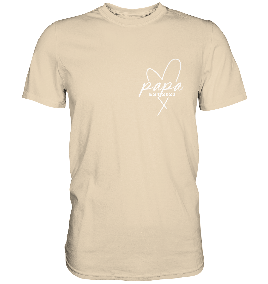 Papa Edition 2024, Datum personalisierbar - Premium Shirt