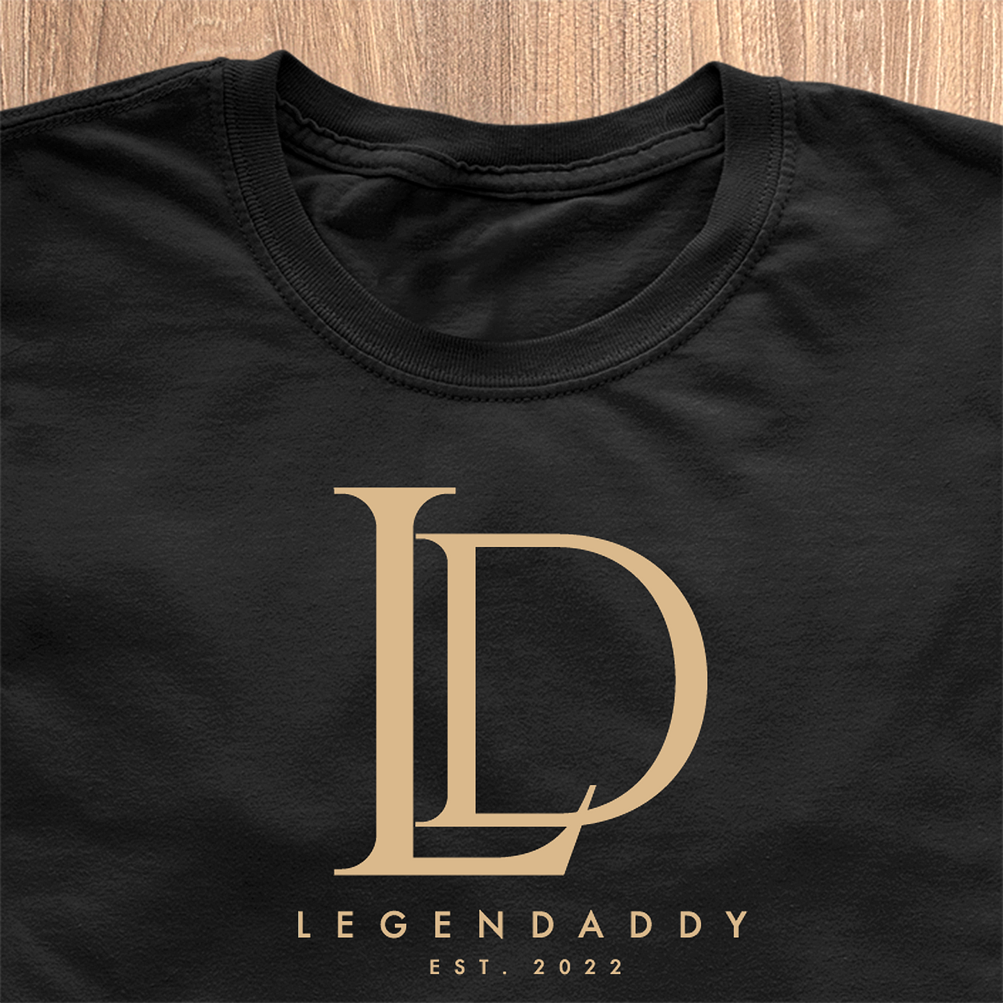 Legendaddy LD-LOGO T-Shirt - Datum personalisierbar
