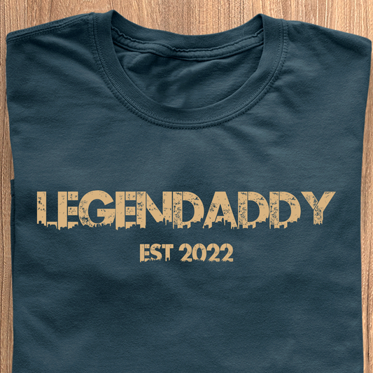 Legendaddy URBANGOLD EDITION T-Shirt - Datum personalisierbar