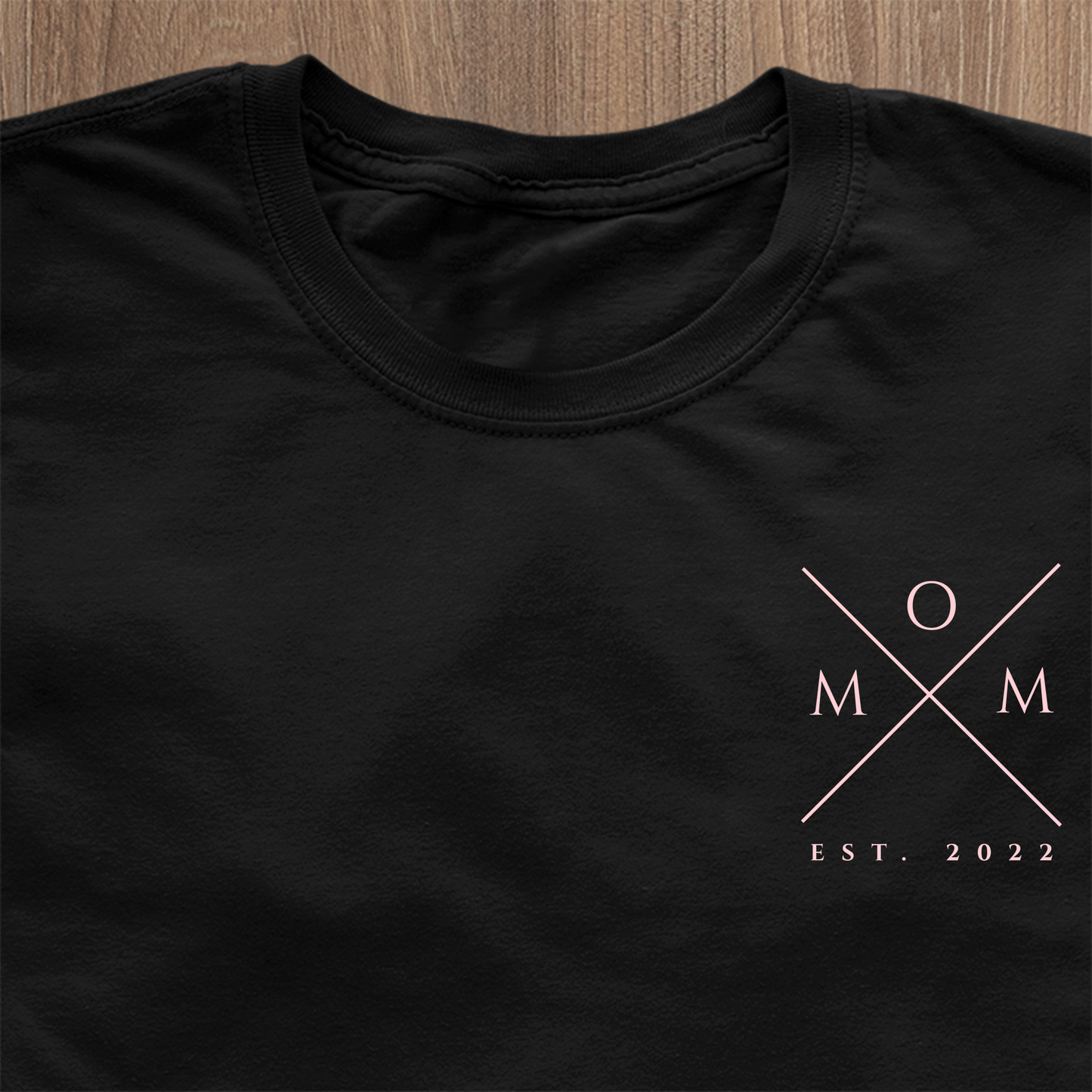 Mom Cross T-shirt - Date Personnalisable