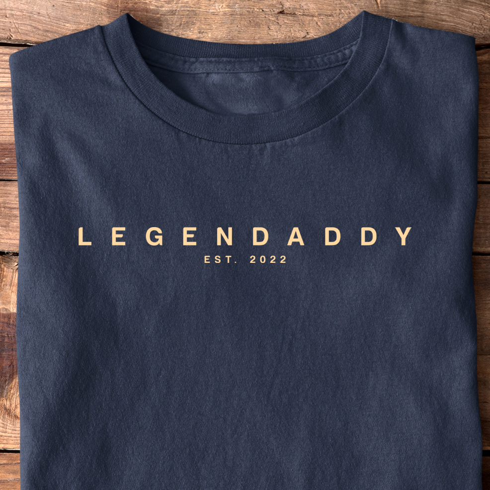 Legendaddy Modern Edition T-Shirt - Datum Customizable