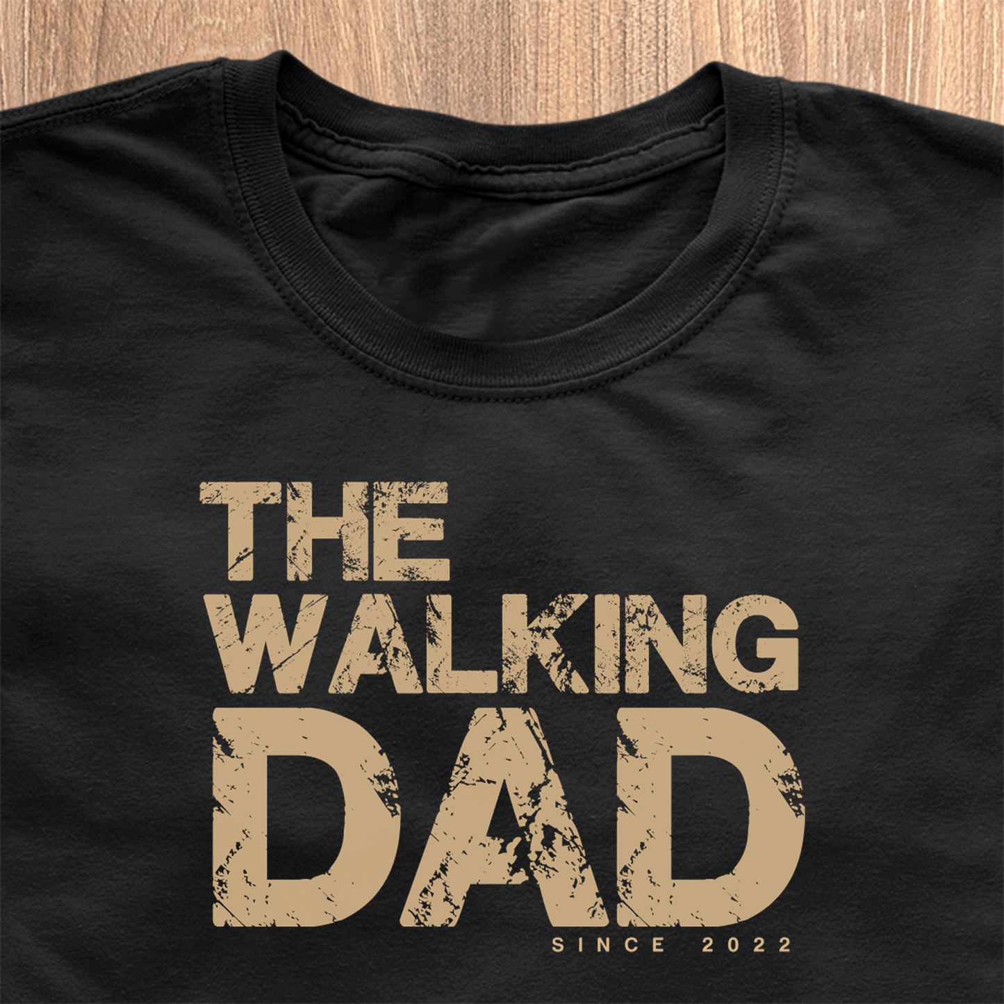 The Walking Dad  Shirt - Data personalizzata