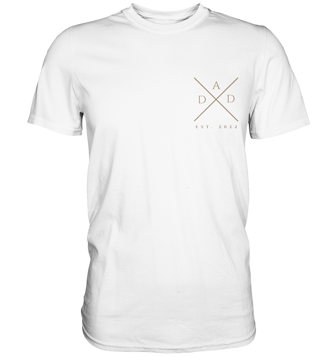 Dad Cross T-shirt  - Date Personnalisable
